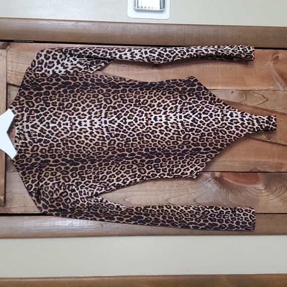 Animal Print Bodysuit - Picture 1 of 4